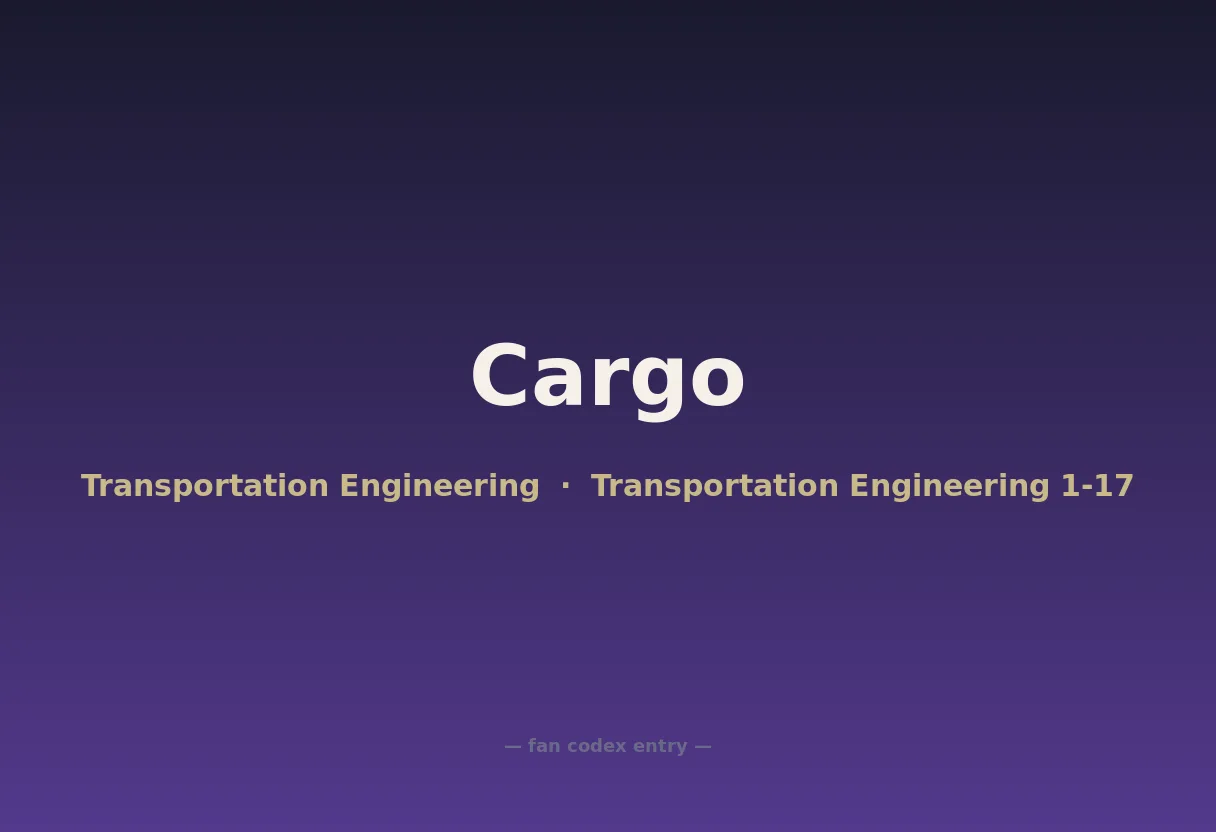 Cargo